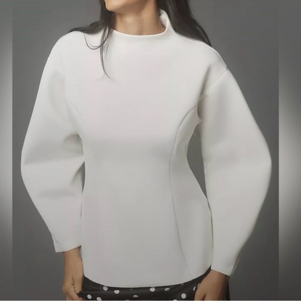 Maeve | Balloon sleeve top